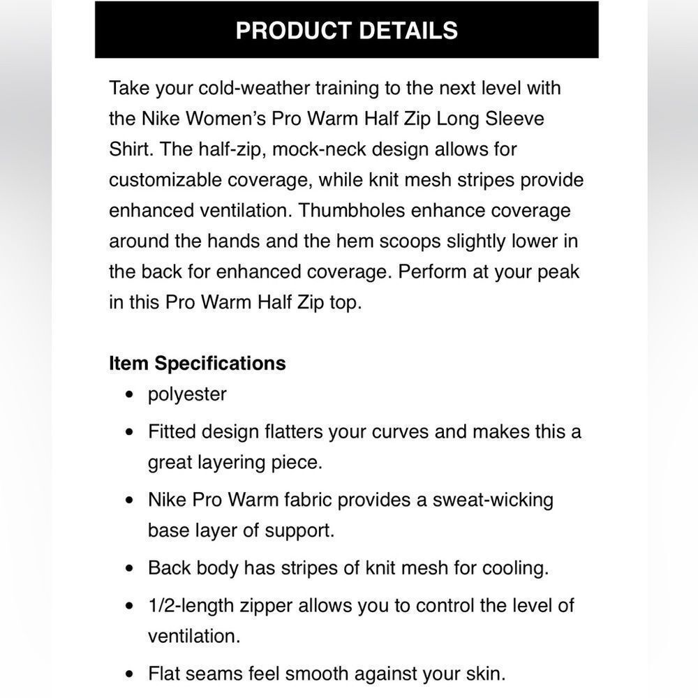 Nike Pro Hyper Warm Grey - Picture 3 of 8